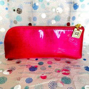 DANIELLE'S CREATIONS FUSCIA LIPSTICK LIPGLOSS BAG